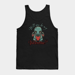 Valentine Cthulhu #2 Tank Top